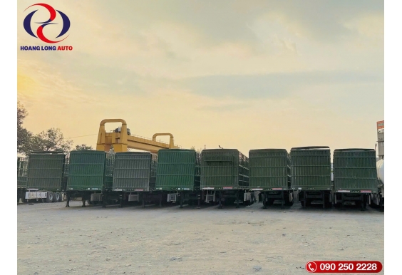 SƠ MI RƠ MOOC KHUNG MUI 3 TRỤC CHIỀU CAO 4M XÁC NẶNG 9 TẤN - TIÊU CHUẨN MỚI NHẤT VIỆT NAM